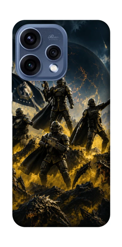 Чохол на Oppo Reno 15 HELLDIVERS фото 1 з 2