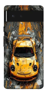 Чехол на Google Pixel 6 Drawn Porsche фото 1 из 1
