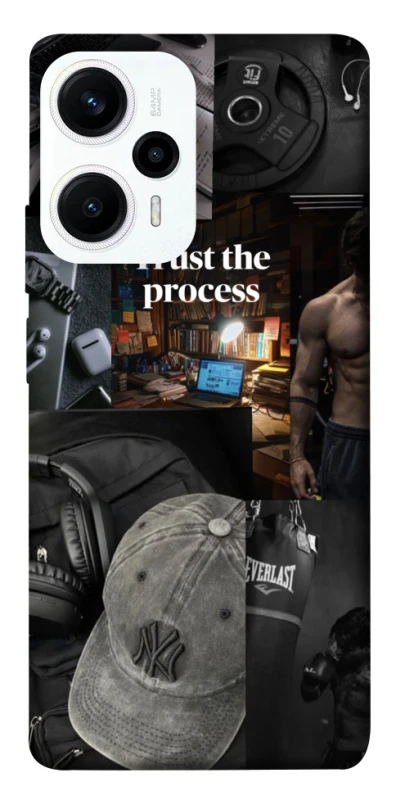 Чохол на Xiaomi Poco F5 / Note 12 Turbo Trust the Process фото 1 з 1