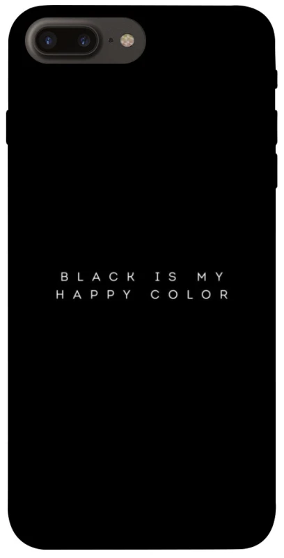 Чохол на Apple iPhone 7 plus / 8 plus Black color фото 1 з 1