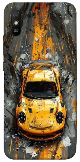 Чехол на Xiaomi Redmi 9A Drawn Porsche фото 1 из 1