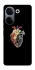 Чохол на TECNO Camon 20 Pro (CK7n) Heart with flowers фото 1 з 1