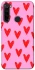 Чехол на Xiaomi Redmi Note 8 Red hearts 2 фото 1 из 1