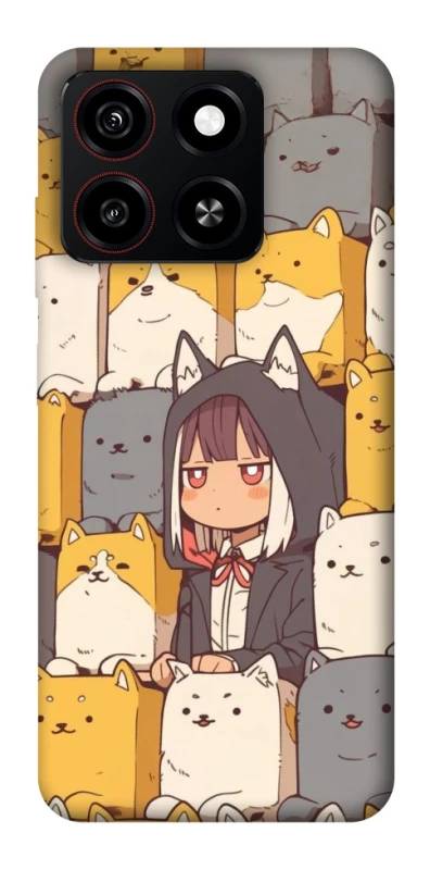 Чохол на ZTE Blade A35 4G Like a cat фото 1 з 1
