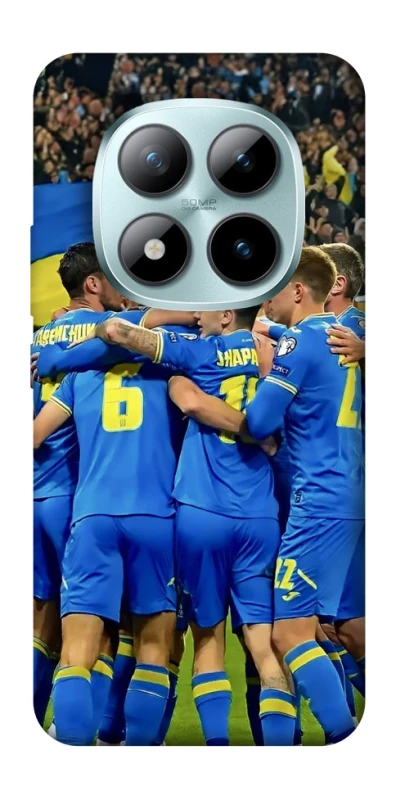 Чехол на Xiaomi Redmi Note 15 Pro+ 5G Сборная Украины v3 фото 1 из 1