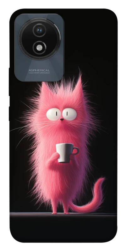 Чохол на Vivo Y02 Рожеве кошеня фото 1 з 1