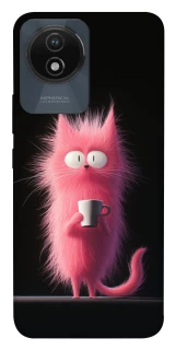 Чохол на Vivo Y02 Рожеве кошеня фото 1 з 1