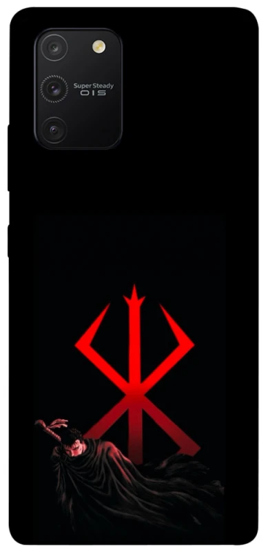 Чохол на Samsung Galaxy S10 Lite Berserk Red Logo фото 1 з 1