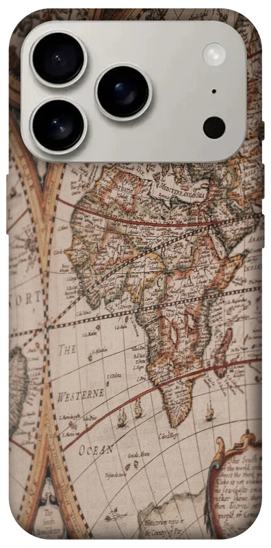 Чехол на Apple iPhone 17 Pro (6.3") Карта путешествий фото 1 из 1