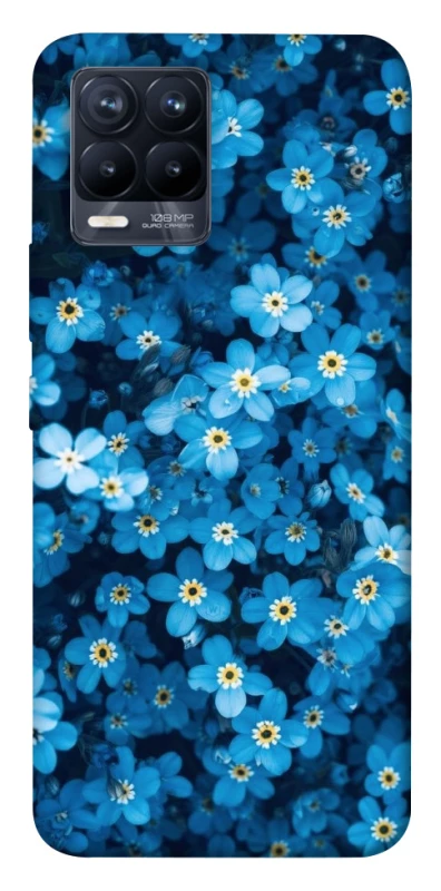 Чехол на Realme 8 Flowers v6 фото 1 из 1