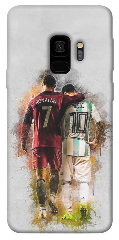 Чохол на Samsung Galaxy S9 Ronaldo та Messi фото 1 з 1