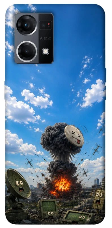Чохол на Oppo Reno 7 4G Moscow never sleeps ver.6 фото 1 з 1