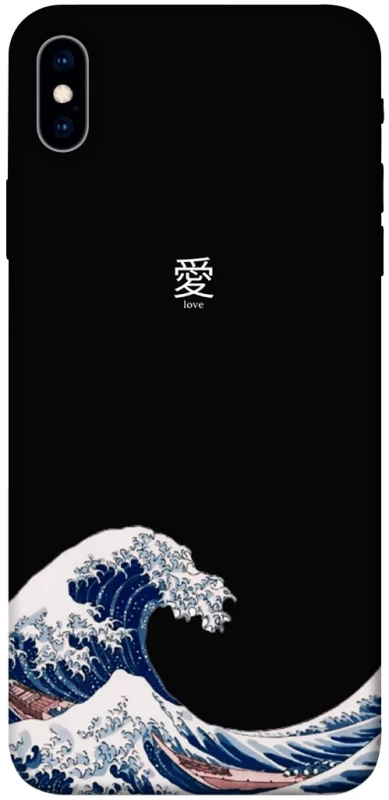 Чехол на Apple iPhone XS Max (6.5") Japa wave фото 1 из 1