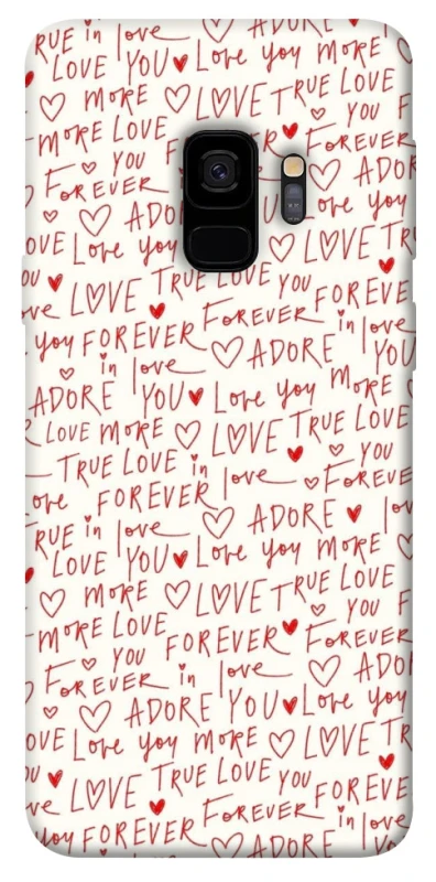 Чехол на Samsung Galaxy S9 Love aesthetic ver.4 фото 1 из 1