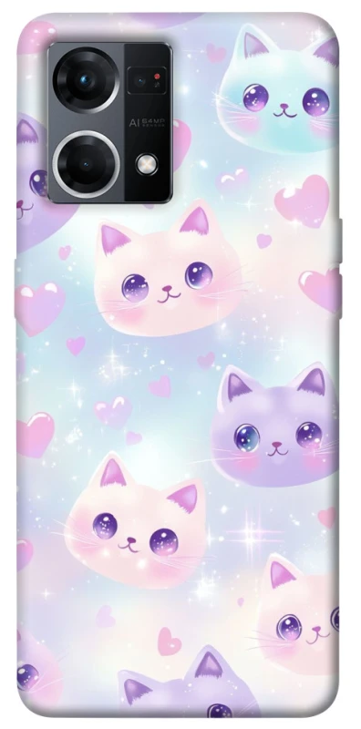 Чохол на Oppo Reno 7 4G Funny Kittens ver.4 фото 1 з 1