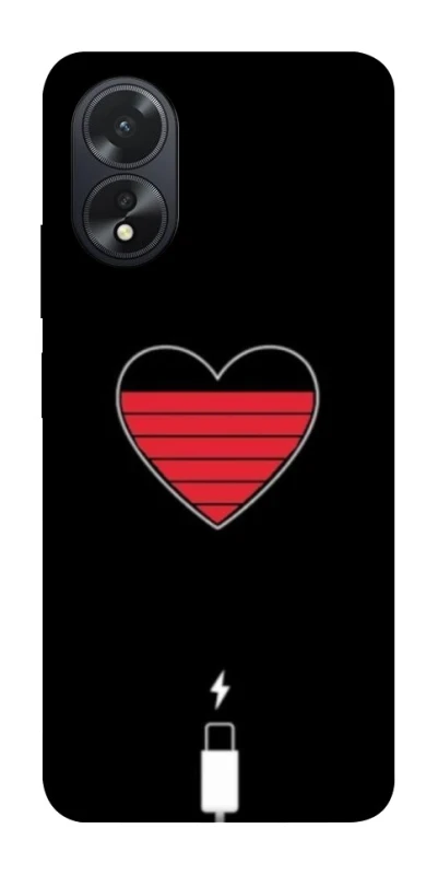 Чохол на Oppo A18 Charge your heart фото 1 з 1