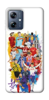 Чехол на Motorola Moto G54 Power Football Abstract v2 фото 1 из 1