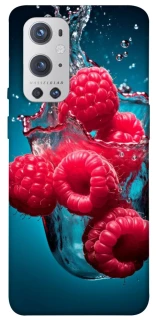 Чехол на OnePlus 9 Pro Малинка в воде фото 1 из 1