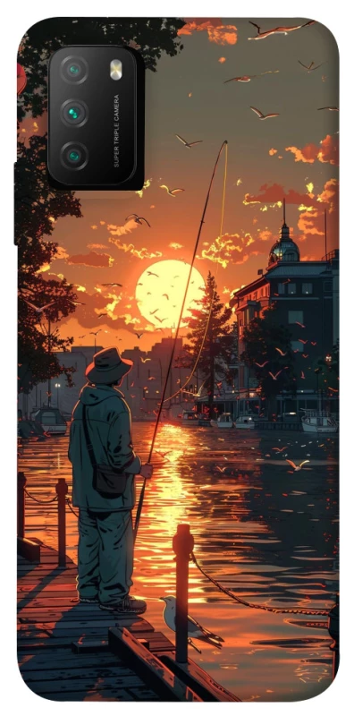 Чохол на Xiaomi Poco M3 Fishing фото 1 Чохол на Xiaomi Poco M3 Fishing фото 1 з 1