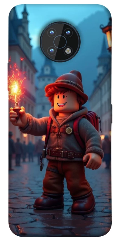 Чохол на Nokia G50 Roblox Fire Logo Blue Flames фото 1 з 1