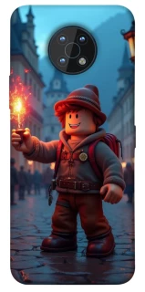 Чохол на Nokia G50 Roblox Fire Logo Blue Flames фото 1 з 1