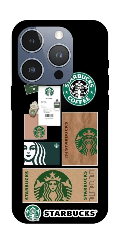 Чехол на Apple iPhone 16 Pro Starbucks coffee фото 1 из 1