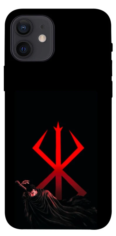 Чохол на Apple iPhone 12 (6.1") Berserk Red Logo фото 1 з 1