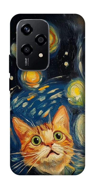 Чехол на Honor 200 Lite paint cat фото 1 из 1