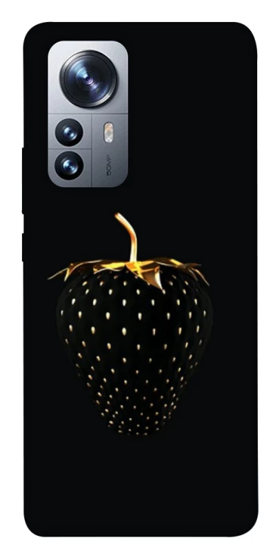 Чохол на Xiaomi 12 / 12X Чорна полуниця фото 1 з 1