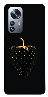 Чохол на Xiaomi 12 / 12X Чорна полуниця фото 1 з 1