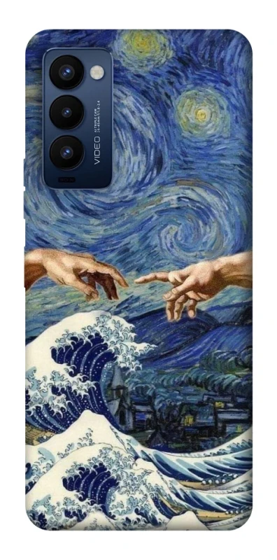 Чохол на TECNO Camon 18 Pro Art collage ver.7 фото 1 з 1