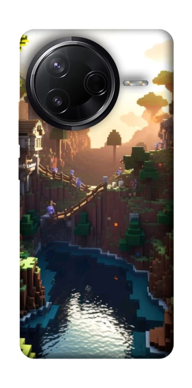 Чехол на Infinix Note 50 Pro Minecraft sunset фото 1 из 1