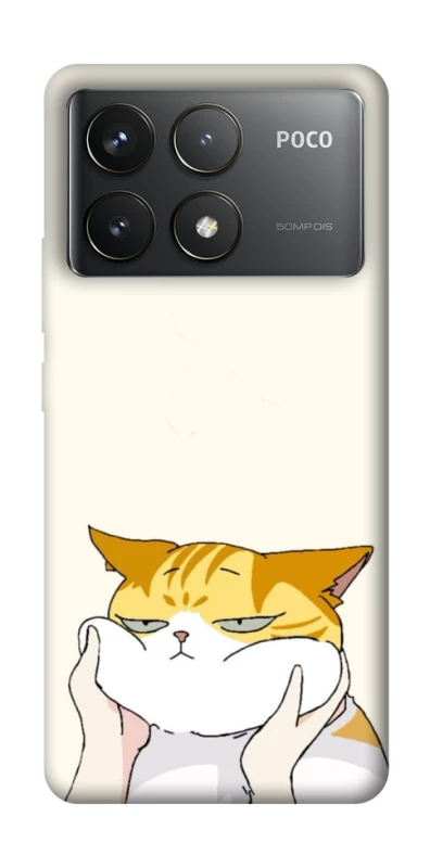 Чохол на Xiaomi Poco F6 Pro Cat bun фото 1 з 1