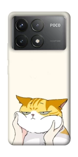 Чохол на Xiaomi Poco F6 Pro Cat bun фото 1 Чохол на Xiaomi Poco F6 Pro Cat bun фото 1 з 1