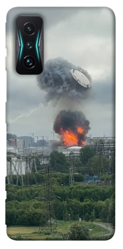 Чохол на Xiaomi Redmi K50 Gaming Moscow never sleeps ver.4 фото 1 з 1