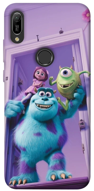 Чохол на Huawei Y6 (2019) Monsters friends фото 1 з 1