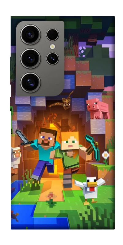 Чохол на Samsung Galaxy S24 Ultra Minecraft game фото 1 з 1