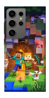 Чехол на Samsung Galaxy S24 Ultra Minecraft game фото 1 из 1