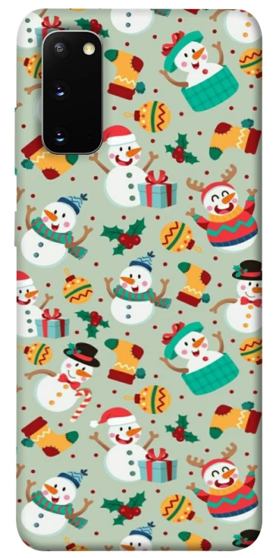 Чехол на Samsung Galaxy S20 Новогодний v2 фото 1 из 1