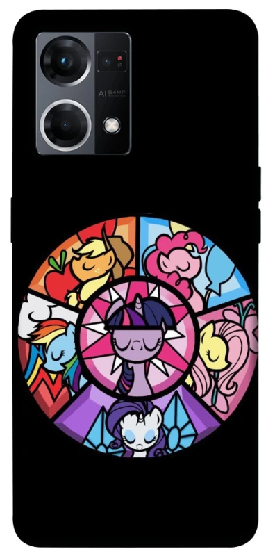 Чехол на Oppo Reno 7 4G My Little Pony ver.4 фото 1 из 1