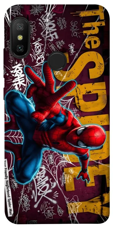 Чехол на Xiaomi Mi A2 Lite / Xiaomi Redmi 6 Pro Spider Man ver.3 фото 1 из 1