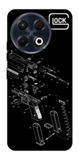 Чохол на TECNO Spark 30 Pro (KL7) LOCK фото 1 з 1