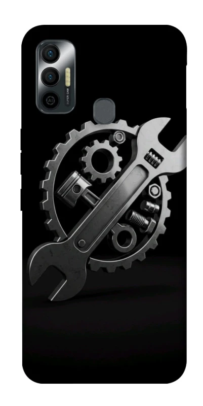 Чохол на TECNO Spark 7 Mechanic v2 фото 1 з 1