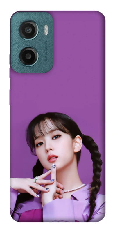 Чохол на Motorola Moto G06 JISOO - BLACKPINK фото 1 з 1