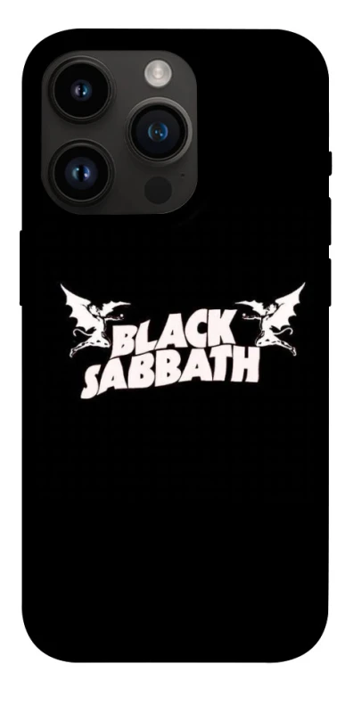 Чохол на Apple iPhone 14 Pro (6.1") Black Sabbath logo ver.2 фото 1 з 1