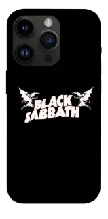 Чехол на Apple iPhone 14 Pro (6.1") Black Sabbath logo ver.2 фото 1 из 1