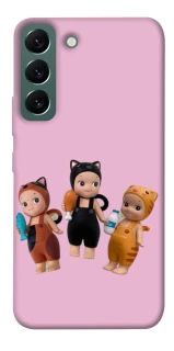 Чохол на Samsung Galaxy S22 Cat Cafe Trio фото 1 з 1