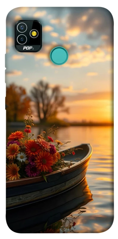 Чехол на TECNO POP 5 Flowers v18 фото 1 из 1