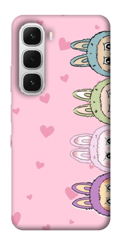 Чохол на Infinix Hot 60i All Labubu 4 фото 1 з 1