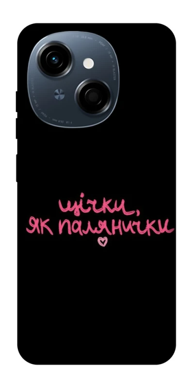 Чохол на TECNO Spark Go 1 Щічки, як палянички фото 1 з 1